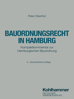 cover image of Bauordnungsrecht in Hamburg